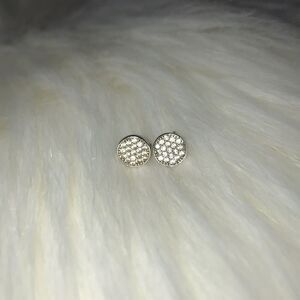 Rhinestone Stud Earrings